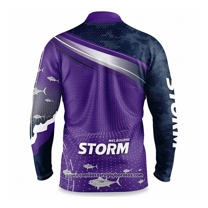 Camiseta NRL Melbourne Storm Rugby 2022 Fish Finder